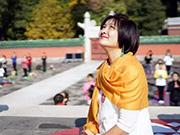 太阳神看到众人祈拜，照耀得无比灿烂 | 2016 第十届中国瑜伽日纪实